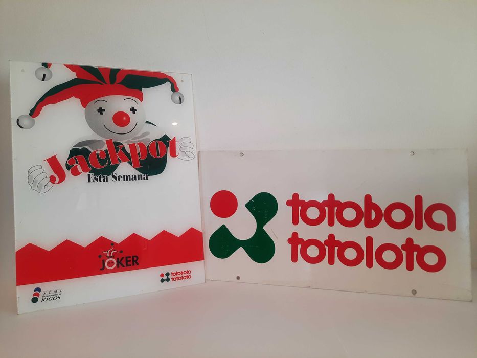 2 Reclames Publicitários Totoloto/Totobola
