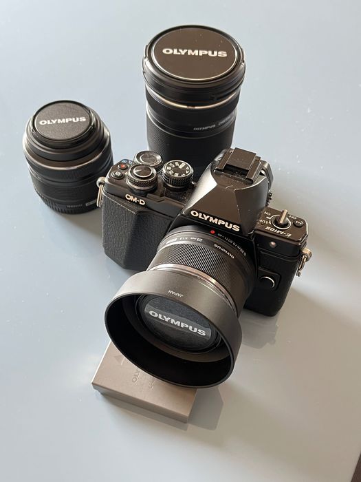 Olympus OM-D E-M10 Mark II + Objetivas