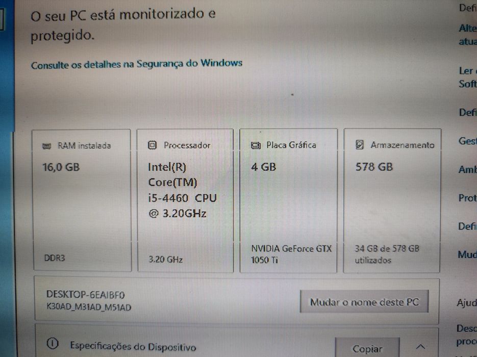 PC gamer Barato i5 GTX 1050ti
