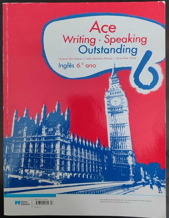 Caderno de exercícios de Inglês 6º ano - Porto Editora