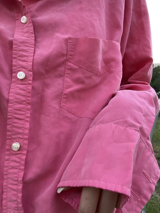 сорочка оверсайз пінкі L-XL