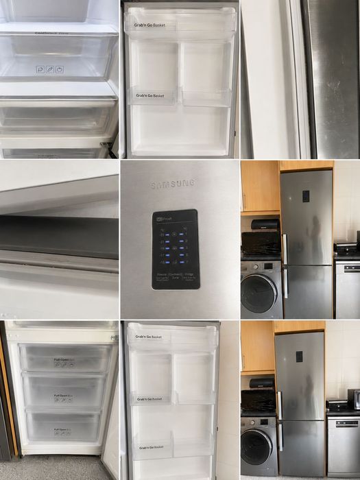 Geladeira Samsung No Frost Inox Excelente Estado