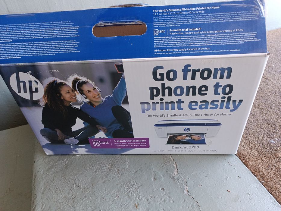 Impressora nova com tinteiros com WiFi