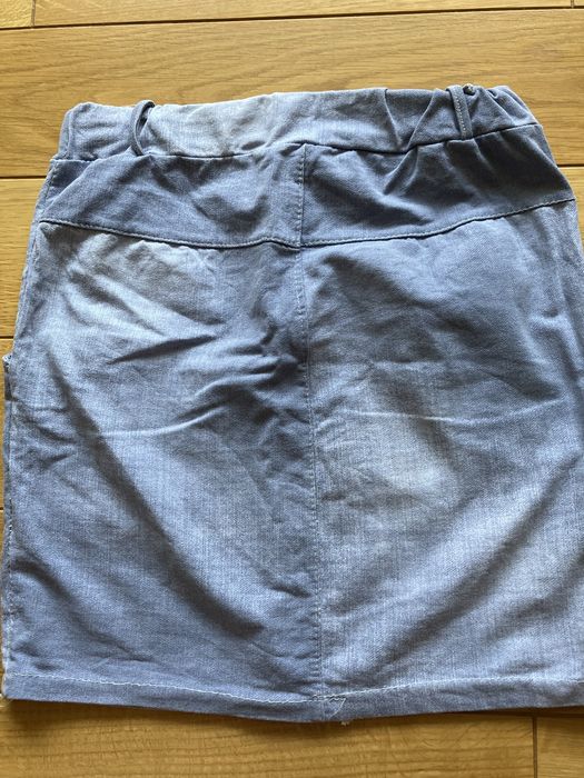 Spodnica jeansowa z gumką mini