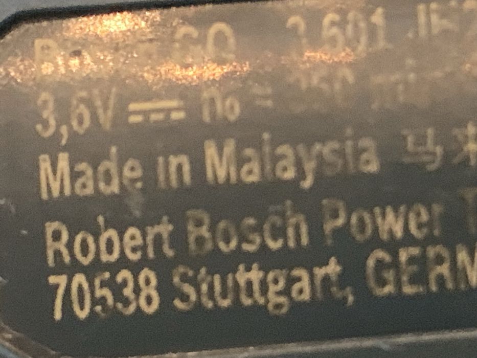 Викрутка BOSCH- GO  (GEN-2)