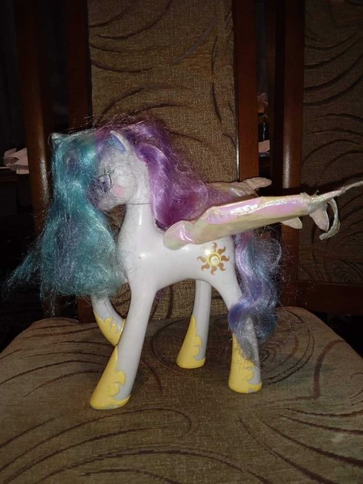 Koń konik jednorożec Celestia My little Pony mówi śpiewa interaktywny