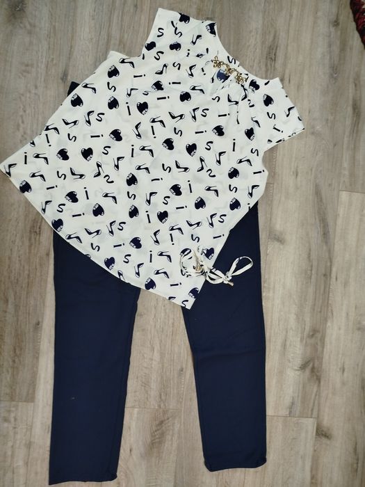 Літній комплект штани+блузка