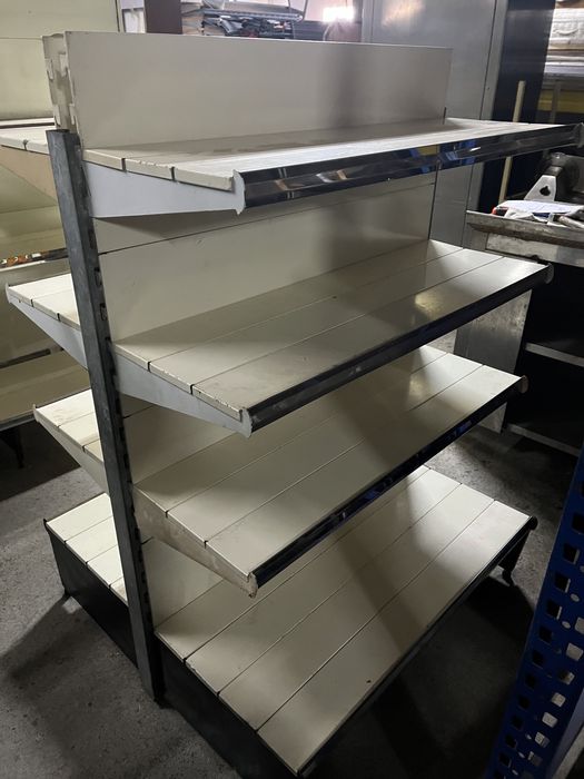 Estante dupla 1 modulo de 1.00mt ideal para supermercado , etc