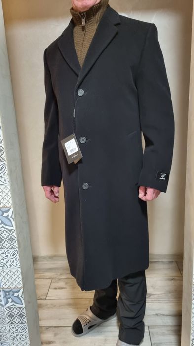 Płaszcz męski wełna - kaszmir