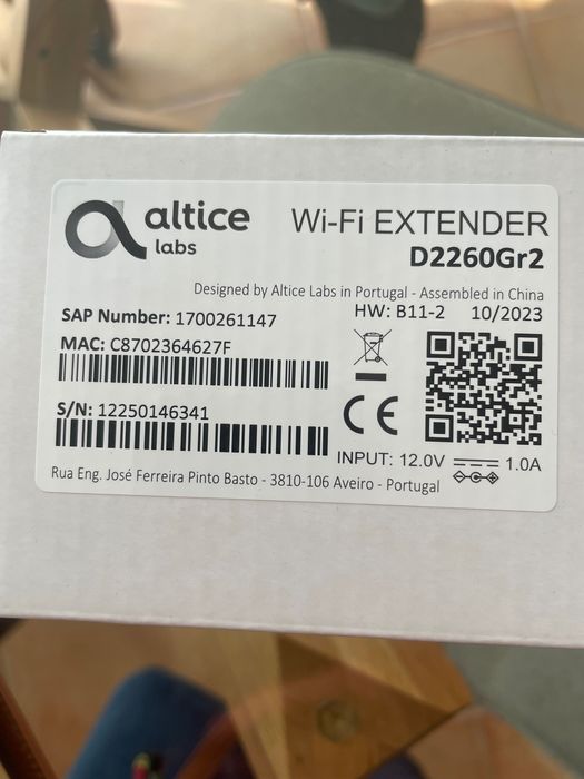 Extensor de rede Hi-Fi