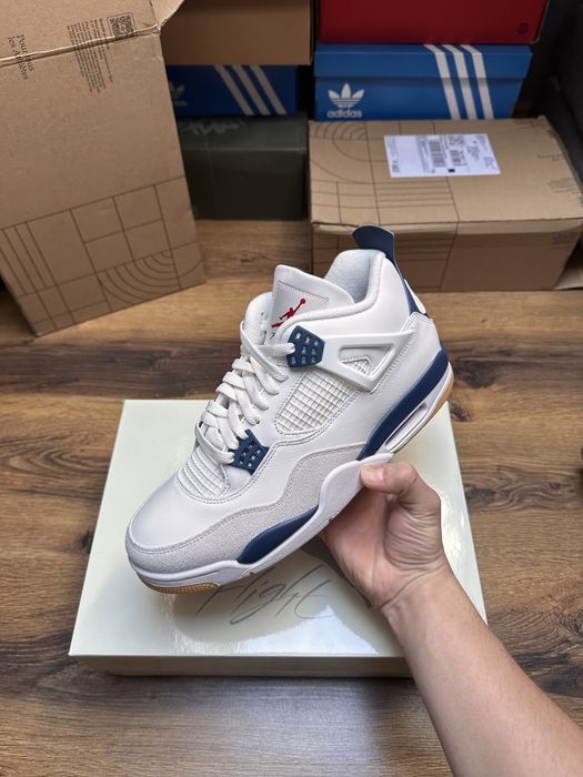 Nike Air Jordan 4 x SB Navy roz 45