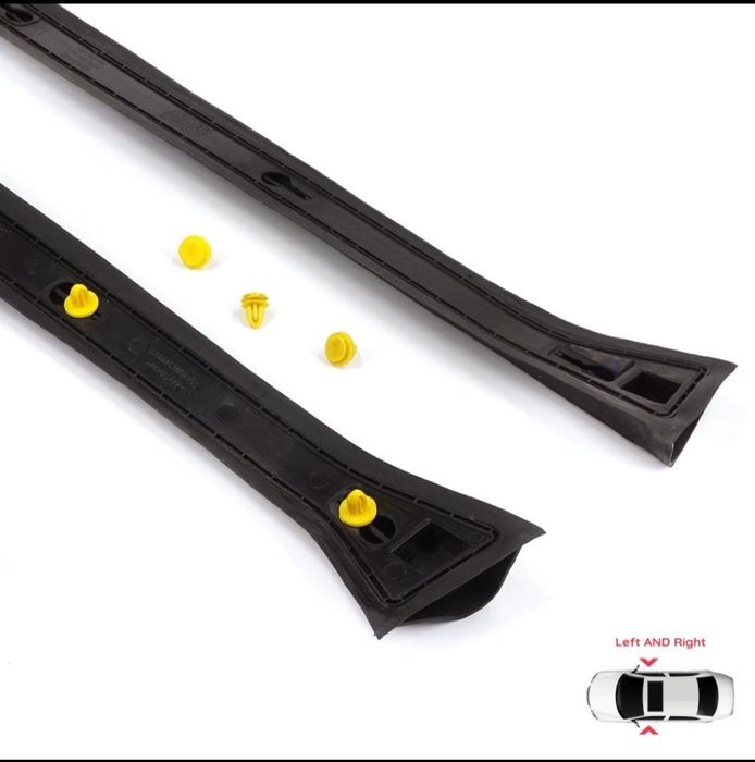 Уплотнитель стойки двери Opel Astra H (левый/правый  1шт