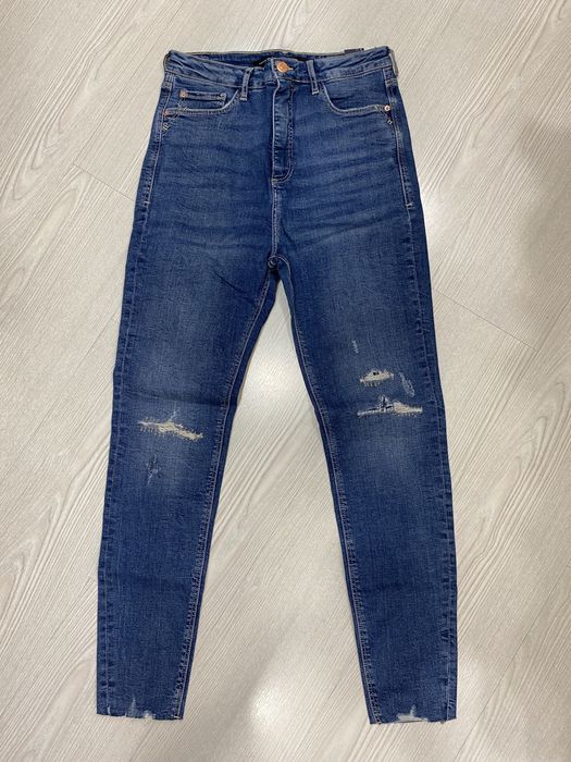 Calça de ganga de senhora