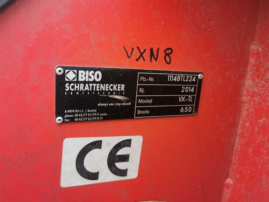 Heder BISO Vario do Massey Ferguson/Laverda/Fendt