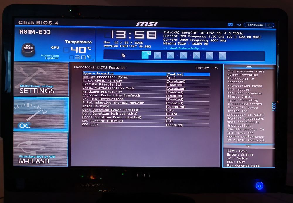 Komputer All in One 23" NTT Business WA961M 4x3.7GHz/H81/16GB/SSD/WiFi