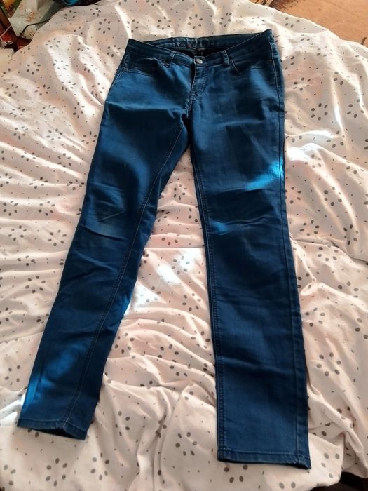 Spodnie jeansowe damskie L XL
