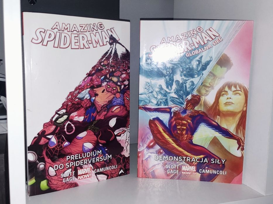 Zestaw komiksów Marvela Spiderman Deadpool Polskie Wydania Spidervers