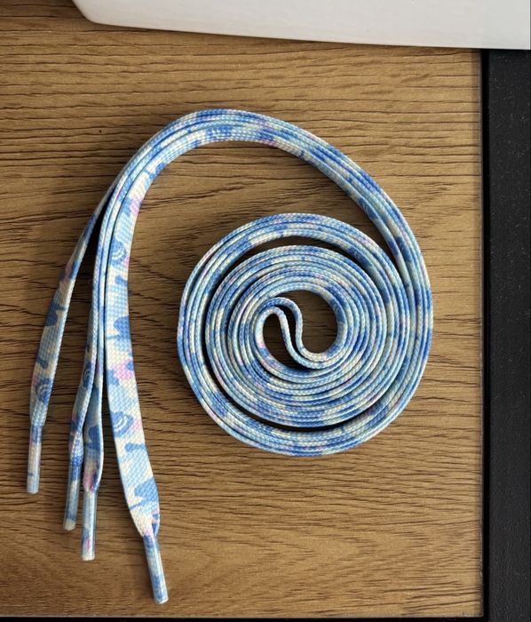 Sznurówki Bape Blue Lagoon