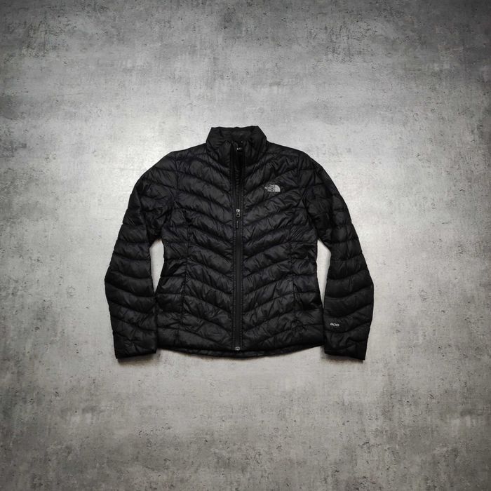 DAMSKA PREMIUM Kurtka Puchowa Przejściowa TNF The North Face 800 Haft