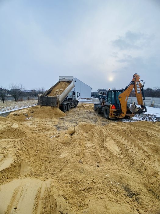 Usługi Koparko-Ładowarką, Prace Ziemne