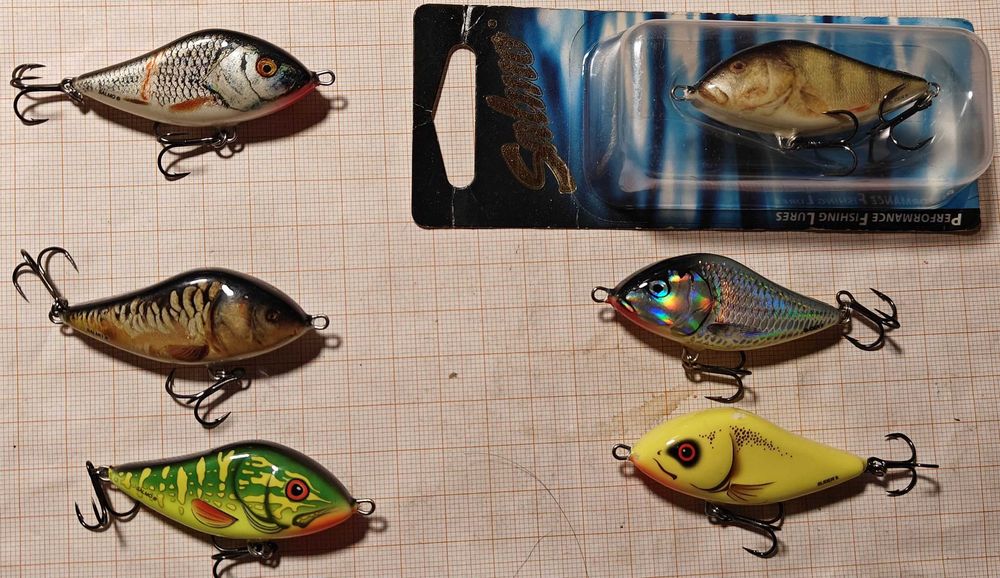 P. salmo slider 5S i slider 5F unikatowe kolory