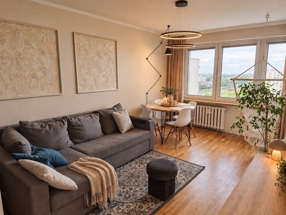 Komfortowe 3-pokojowe mieszkanie 50 m² z panoramicznym widokiem |  Międzytorze