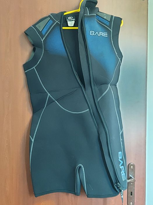 Kombinezon nurkowy Bare XL męski 7mm z ocieplaczem.
