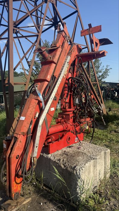 Hmf 820 лісний кран маніпулятор