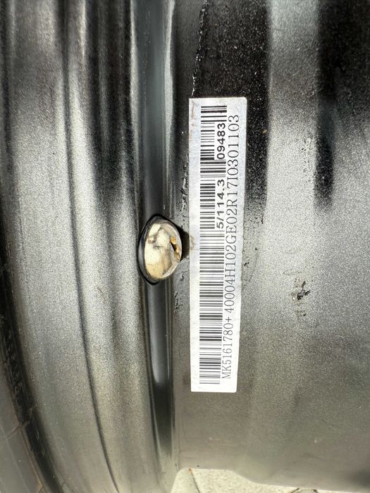 Диски Advanti R17 5x114,3 8J ET40 Infinity Honda Lexus Toyota Kia Jeep