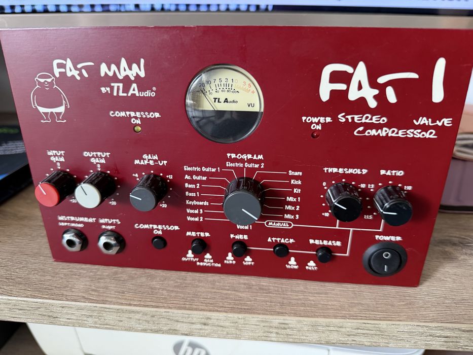 TL  Audio Fatman 1 - kompresor lampowy klasyk