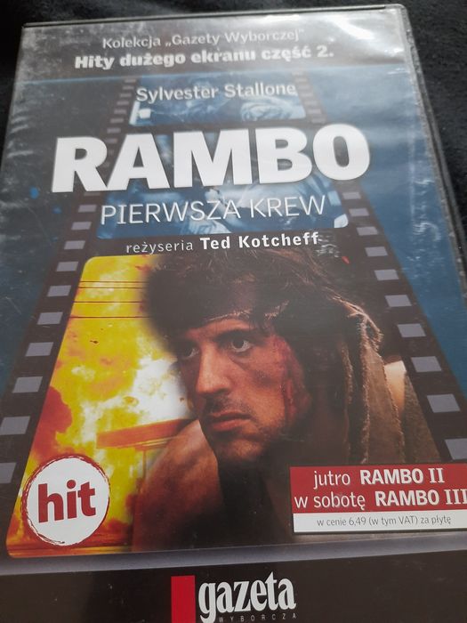 Rambo pierwsza krew płyta dvd