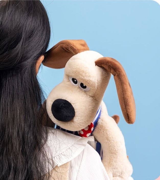 Знаменитая собачка из мультфильма Барашек шон в размере 45 см