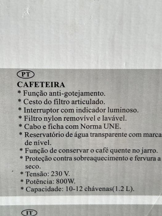 Cafeteira elétrica