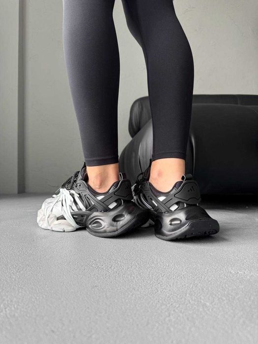 Кроссовки Adidas Vento XLG Deluxe Black White/Кросівки Жіночі Венто