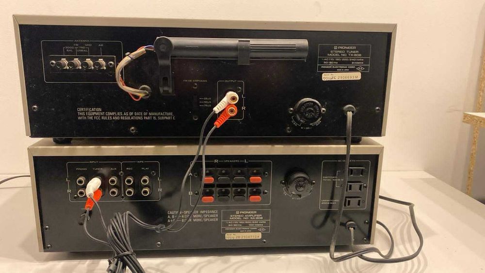 Pioneer SA 606 + TX 606