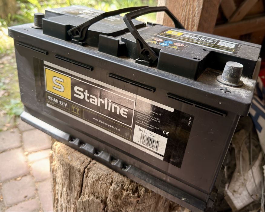 Akumulator Starline 12V 95AH 800A P+ - Jak Nowy ! 94% sprawności