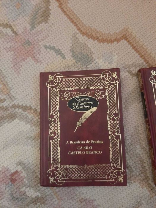 Tesouros da literatura romântica- 10 livros-Encadernação de luxo