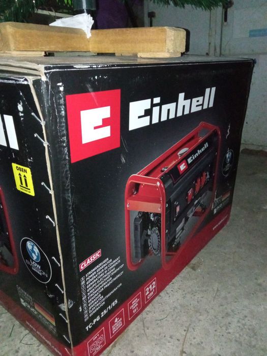 Генератор Einhell TC-PG 25/1/E5 бензиновый 2.5 кВ