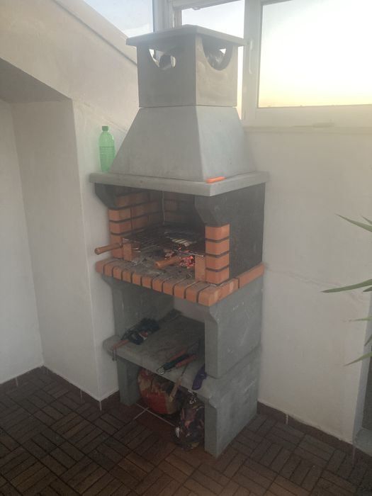 Churrasqueira em cimento