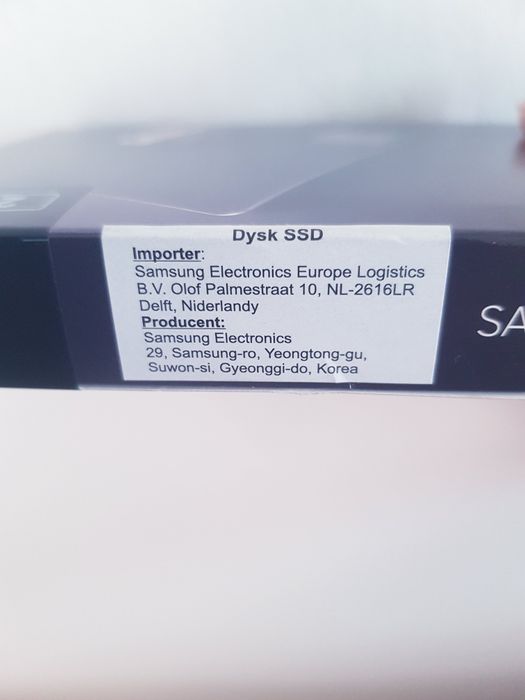 Nowy dysk SSD Samsung 870 EVO Sata 2.5", 2TB