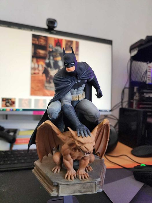 Batman  Estátua pintada à mão  18cm Escala 1:10 Action Figure