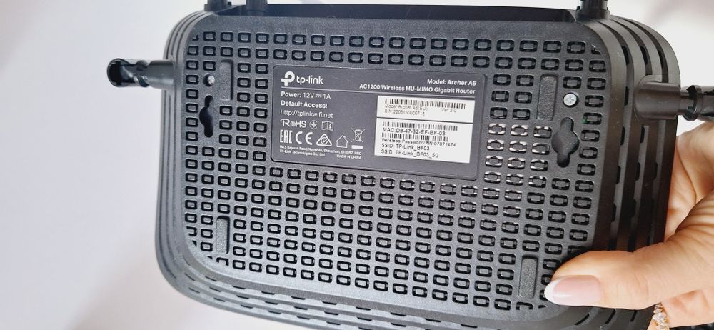 Router Tp link czarny