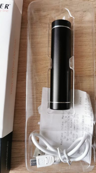 Power bank forever, pudełko używany