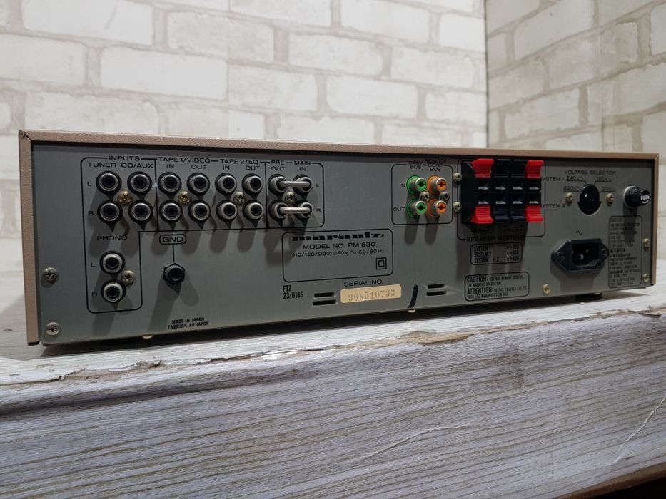 Ідеал! Підсилювач MARANTZ PM 630,*2x65 Вт, б/у з Німеччини: 6 499