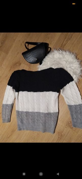Sweter bluzka trzy kolory