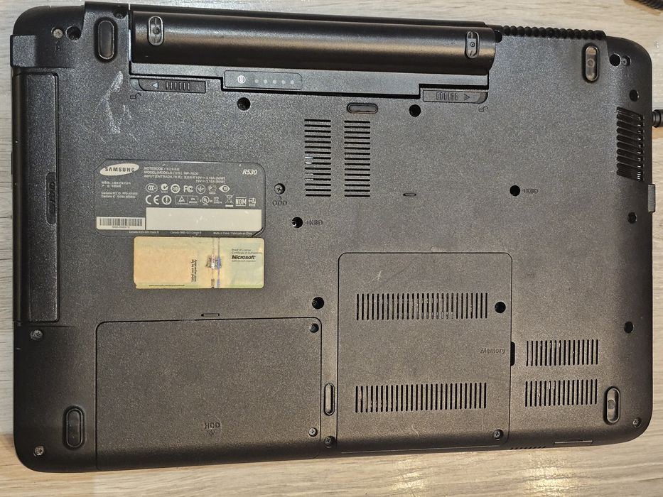 Laptop Samsung R530 15,6
