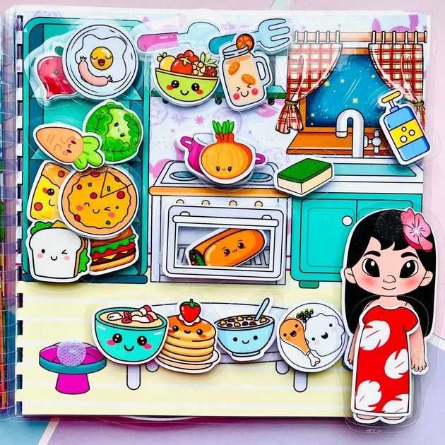 Альбом на липучках Ліло та Стич А5 І А6