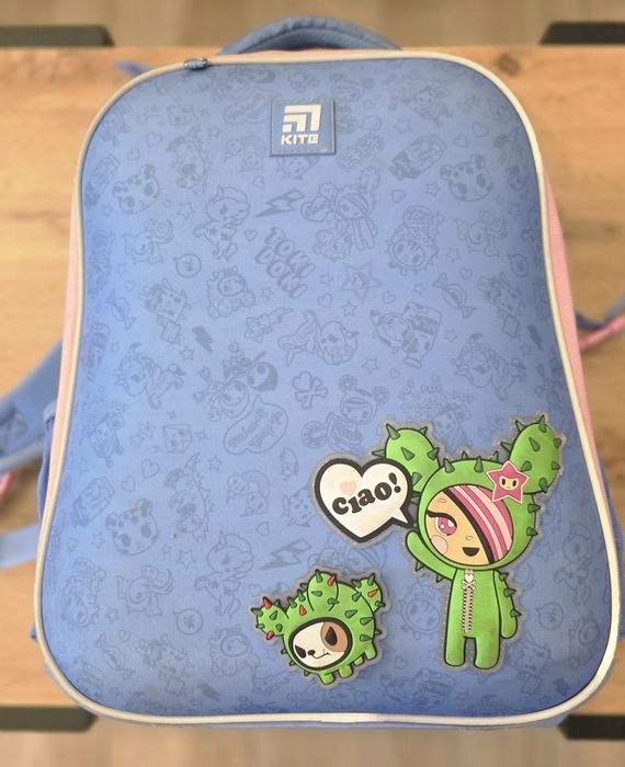 Plecak szkolny Tornister KITE TokiDoki klasa 1-3 dla dziewczynki