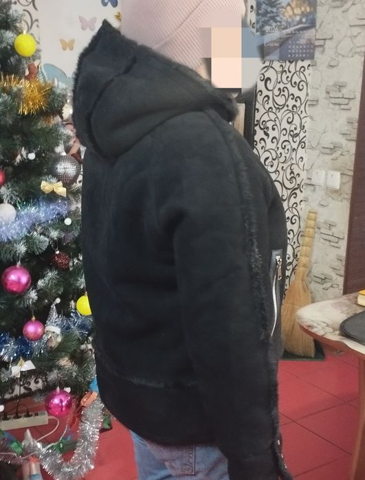 Дубленка з шубою двухстороння