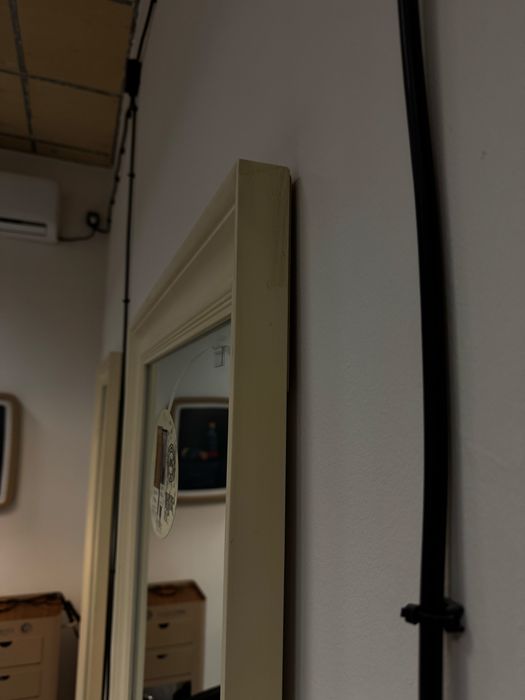 Lustro białe 80 x 180